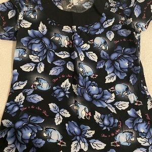 Disney scrub top